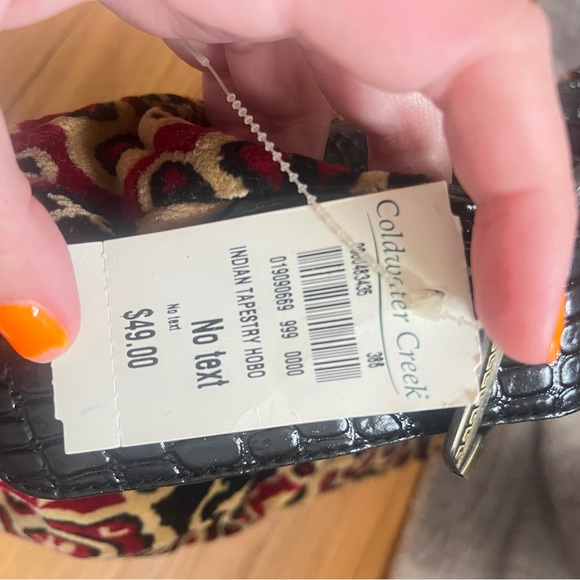 Coldwater Creek Indian Tapestry Hobo bag - Picture 5 of 10